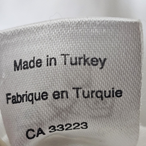 7 Downie St Mens Button Down Shirt Size 4 (Med) White - Picture 12 of 12